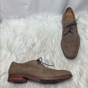 Cole Haan Colton‎ Men's Brown Plain Toe Derby Shoes Sz 13